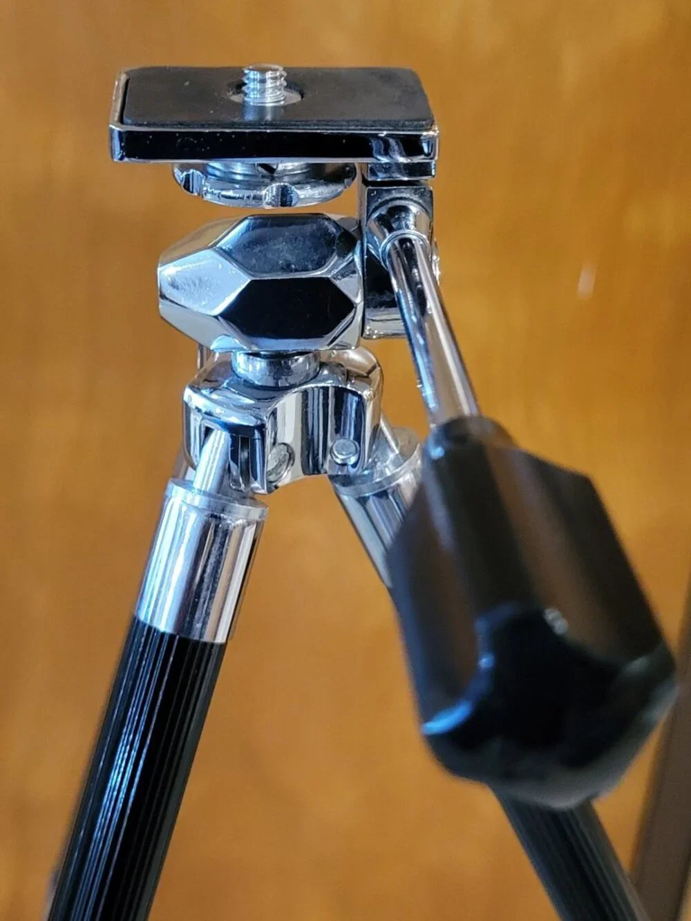 Vintage Tower Telescoping Tripod Pan Head Made In Japan